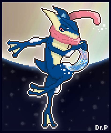 pixel art pokemon greninja|Greninja Pixel Art Again! by DJToast3 on DeviantArt.